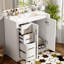 Meuble-lavabo 36 po avec comptoir en céramique-814129280