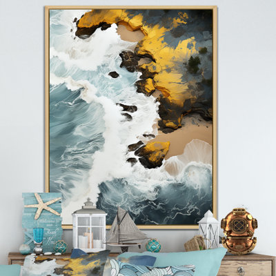 Aerial Tropical Sands - Beach Wall Art