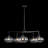 5 - Light Dimmable Sputnik Sphere Chandelier