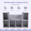 6-Cubby Kids Bookcase With Reading Nook And Cushion