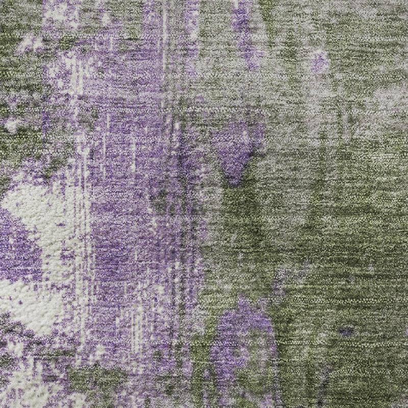 Premium Machine Washable Medena AMF1870 Abstract Rug, Rectangle 8' x 10'