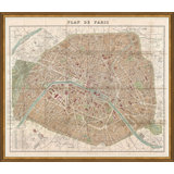 Plan De Paris Giclee Print by Soicher Marin Archives