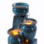 Weather Resistant Cascade Fountain with Light-1452873374
