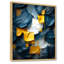 «Spring Bliss Abstract Turquoise And Yellow I», reproduction d'art sur toile-1296782528-1296782552
