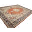 Tapis rouge rouillé traditionnel 10X13