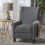 Fauteuil inclinable manuel standard avec mécanisme de poussée et conception compacte