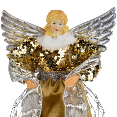 12 " Fabric Angel Tree Topper