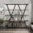 Matteo 84.25''H X 70.88''W Open-Back Etagere Bookcase