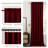 Velvet Curtains Thermal Insulated Sound Reducing Heavy Matt Heat & Chill Resistant Drapes for Home Decoration, 2 Panel-1027825616-1027825619