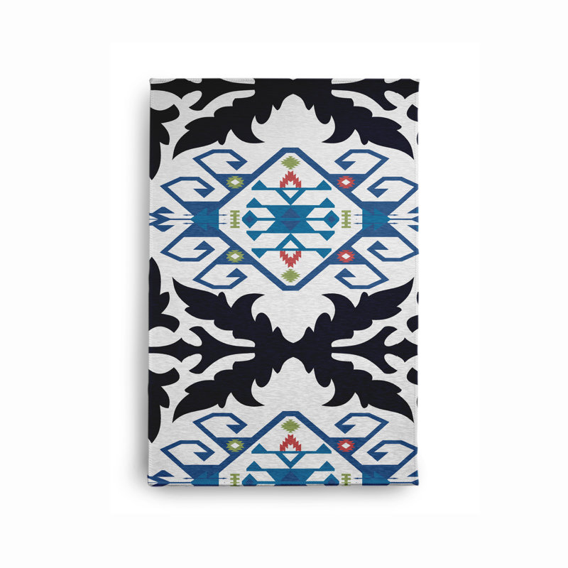Tapis doux en chenille 109_Bombay Medallion, Rectangle 3 pi x 5 pi