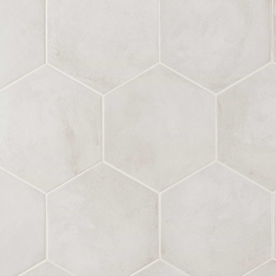 Ava 8" Hex Matte Porcelain Tile