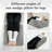 4-Height Adjustable Leg Elevation Pillow, Multi-Layer Wedge Foam Leg Rest Support for Post-Surgery Recovery, Swelling Relief and Reading, Velvet Cove