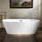 Vivid 67'' x 31.5'' Soaking Acrylic Bathtub-79504450