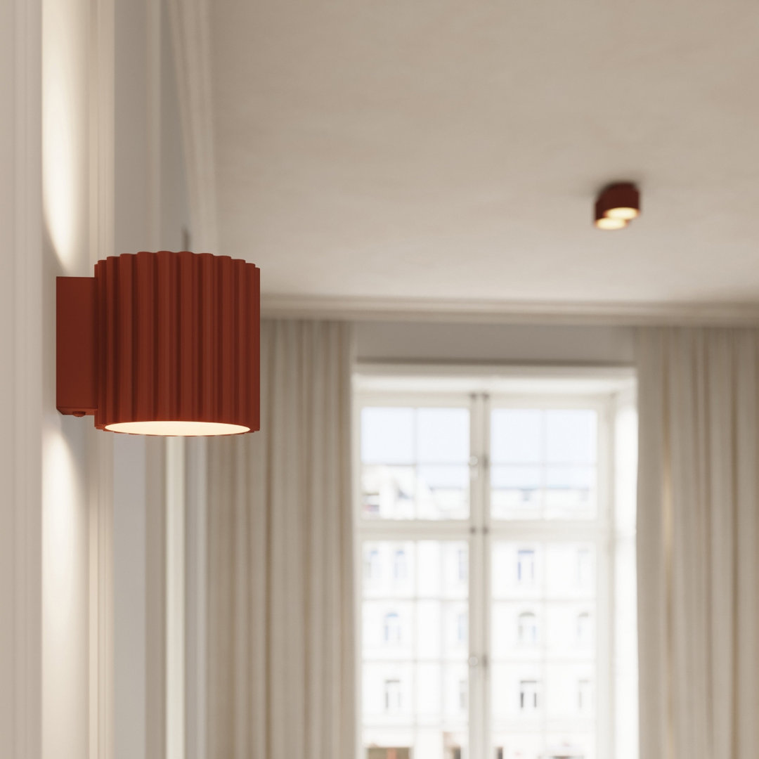 Sollux Lighting Ceiling Lamp Aura 1 Red Ochra Gx53 - Red Ochre - Image 3