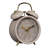 Twin Bell Silent Sweeping Quartz Analog Alarm Clock-138861056