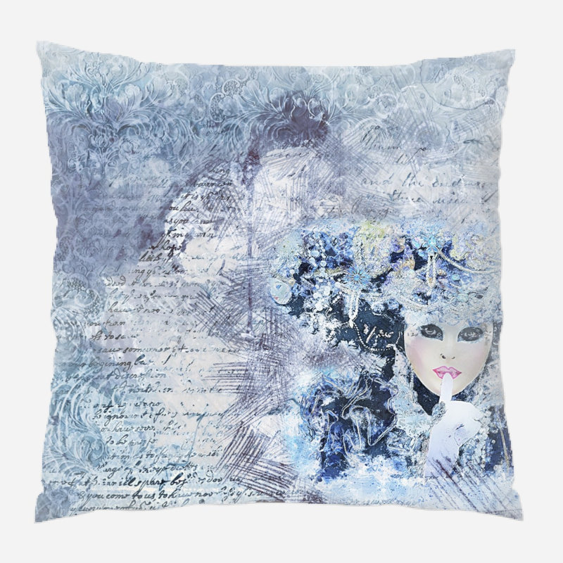Coussin décoratif, Microsuède, Intérieur