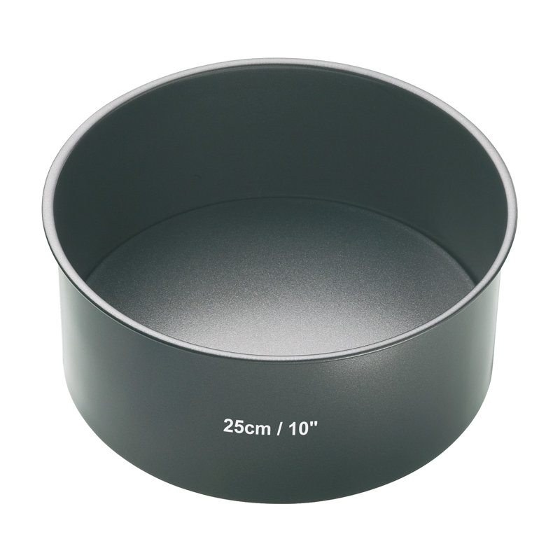 MasterClass Non-Stick Loose Base Deep Cake Pan, 26.5 cm