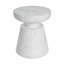 Table d'appoint d'extérieur en travertin Ponti