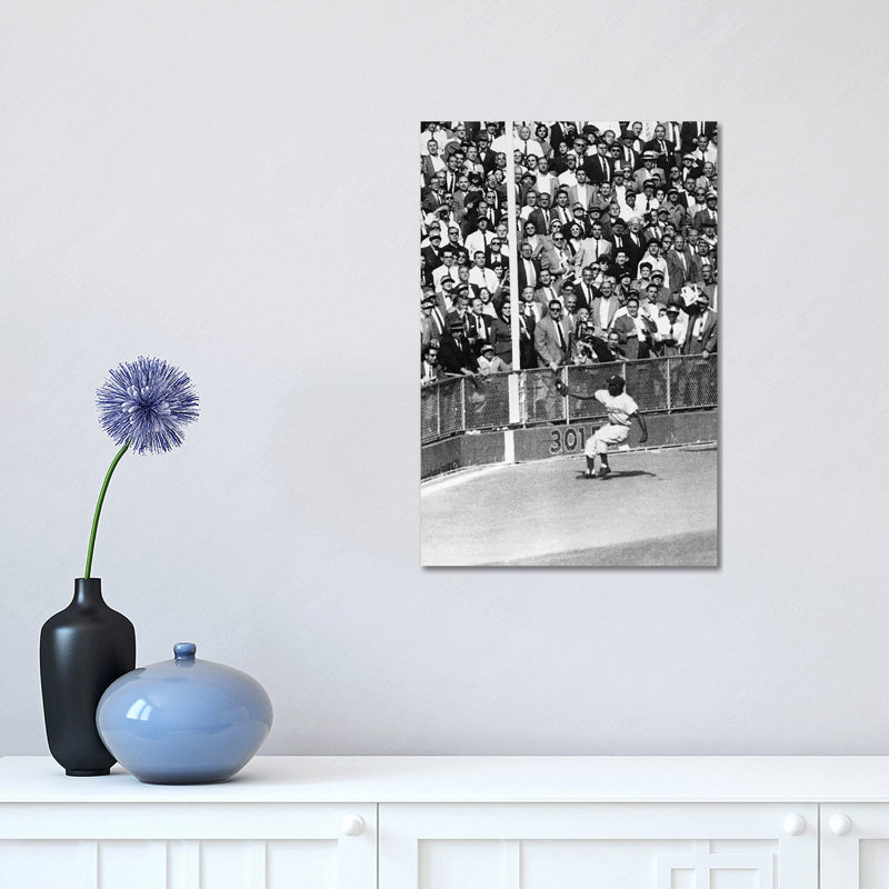 World Series, 1955 - Wrapped Canvas Print, 45.72cm H x 30.48cm W x 1.91cm D