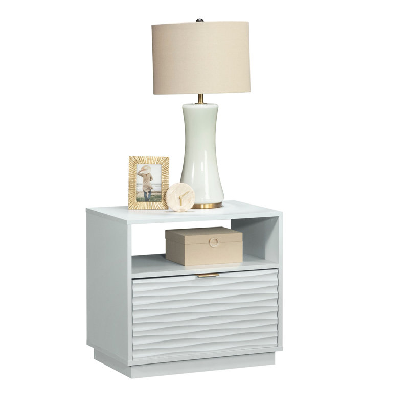 Night Stand, White Finish