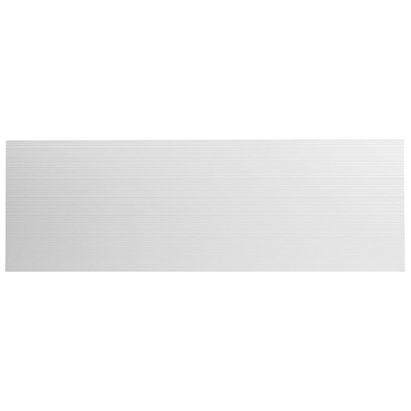 Reverb 12x36 3D Matte Ceramic Tile, Linear White