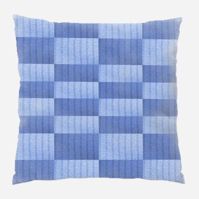 Microsuede Reversible Throw Pillow