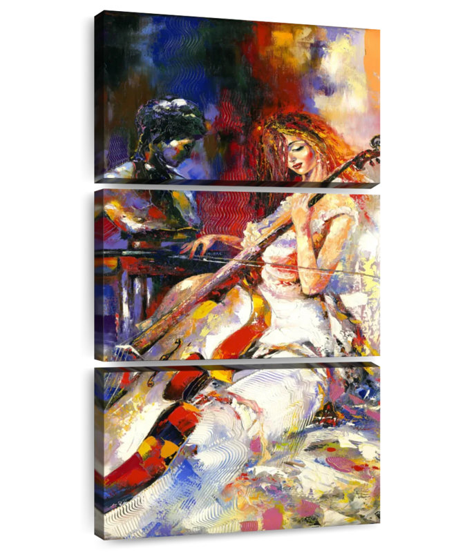 Woman Playing Cello