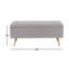 Banc de rangement rembourré Padillo-30690460