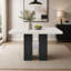Table de bar blanche MIKHA