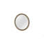 Miroir rond English Oak