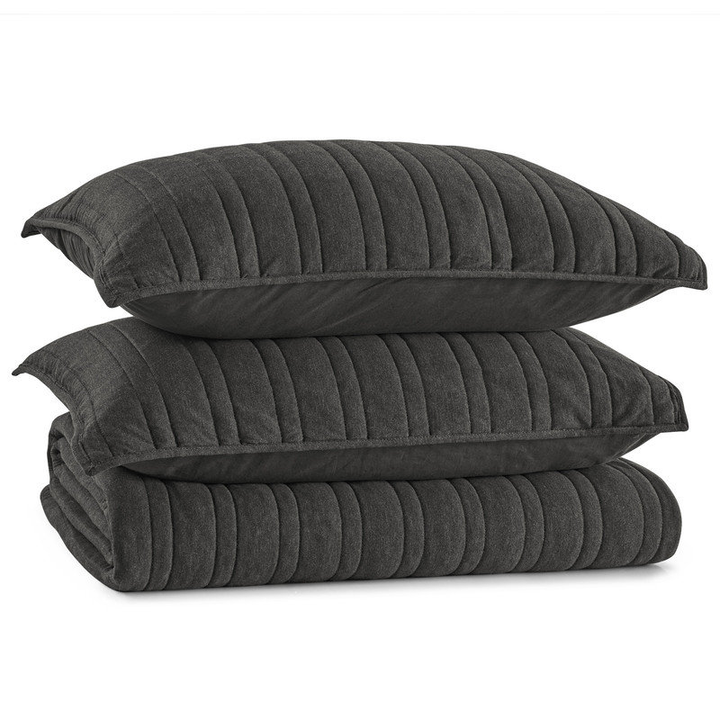 Ensemble de courtepointe Wonderful 100% coton, Grand lit
