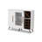 Dierck 24 Bottle Floor Wine Bottle & Glass Rack-1976675937