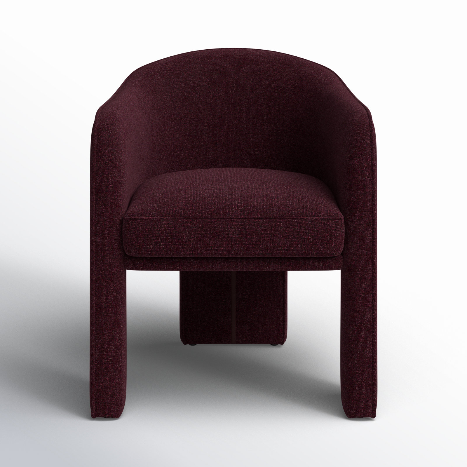 Lilibeth Dining Chair, Plum Performance