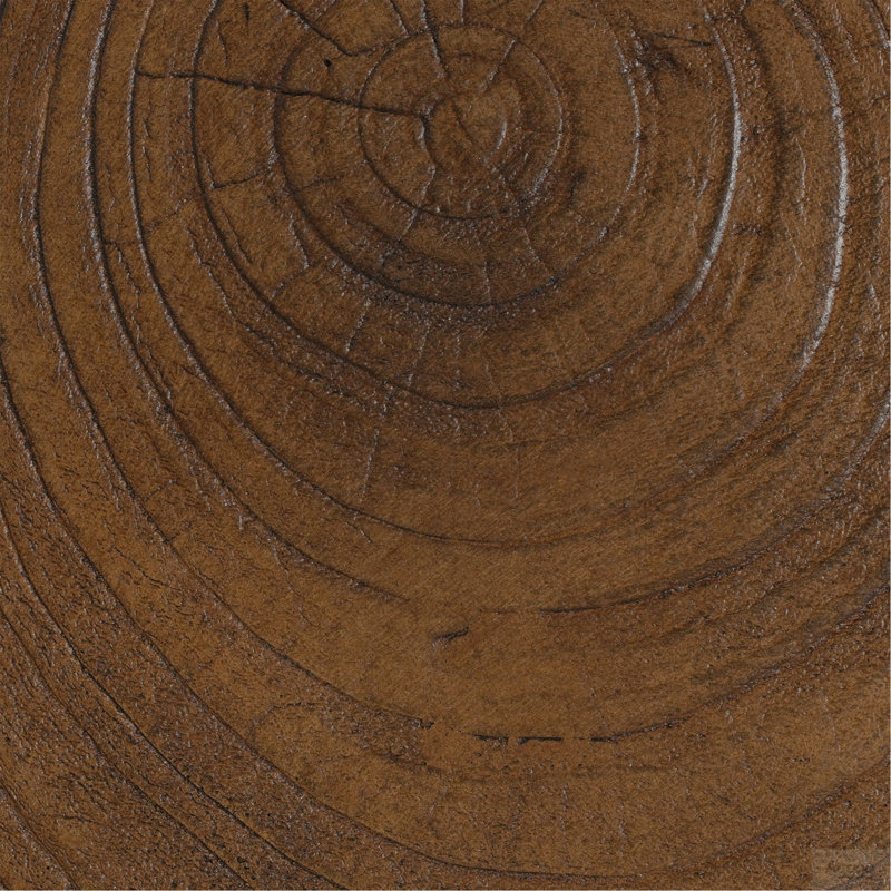 Table d'appoint en bois pour patio Patti MGO, finition grain de bois, ensemble de 1