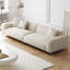 Canapé modulaire en velours blanc-1683568298
