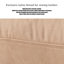 Causeuse-coussin modulaire en polyester kaki-975124695-975124692