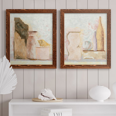«Table Top Stills II», ensemble de 2 reproductions d'art sur toile