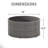 Gregory Wicker Glass-Top Coffee Table