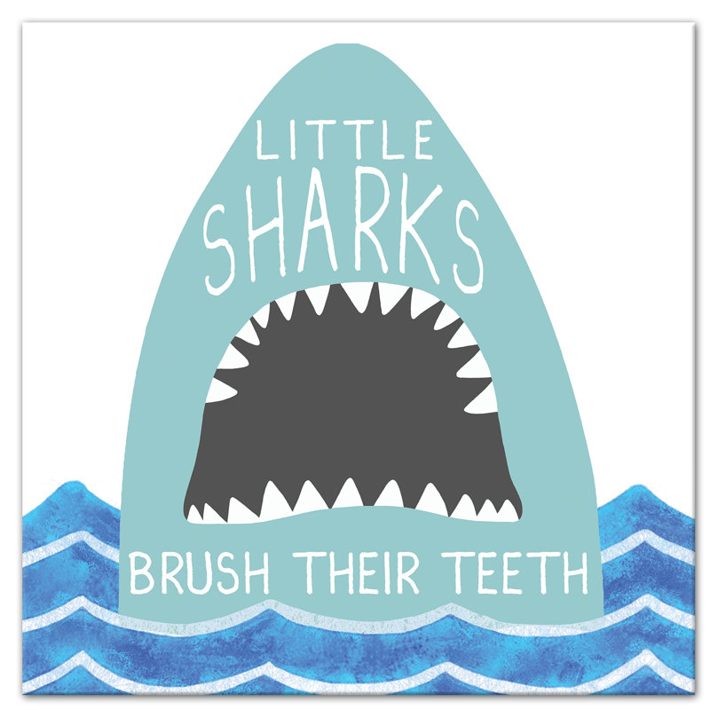 « requins brush arts », art sur toile Alamo