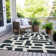 Maliana Washable Abstract Indoor / Outdoor Rug