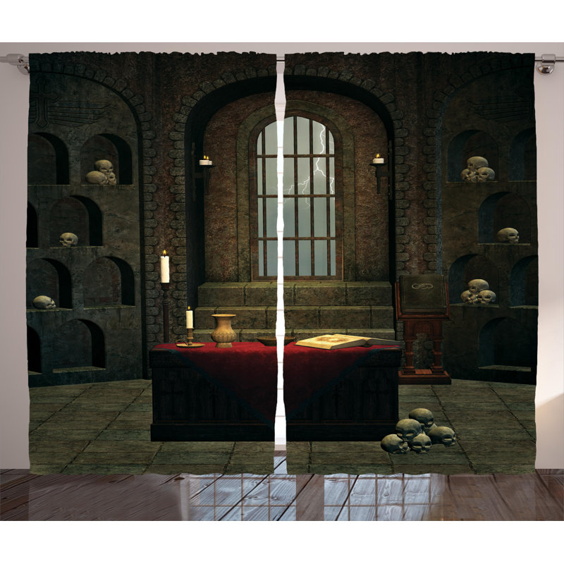 Semi Sheer Curtain Pair, 54" W x 84" L
