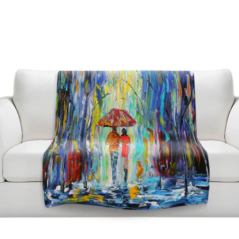 Couverture sherpae abstraite douce nighty, l 68 po x L 80 po