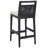 Velga Solid Wood Upholstered Counter Stool -1908621502