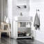 Tullytown 60cm Single Bathroom Vanity Base Only in White