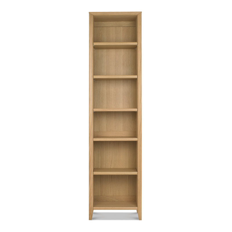 Izzie 199.9cm H Boat Bookcase, Oak
