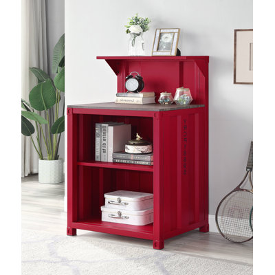 Bureau de réception rectangulaire en bois Cargo