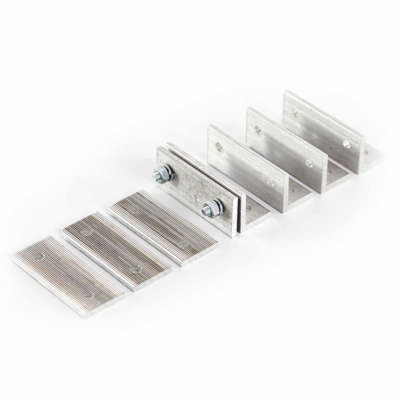Wellington 4.5'' H x 8'' W x 3'' D Aluminum Hurricane Brackets For Columns