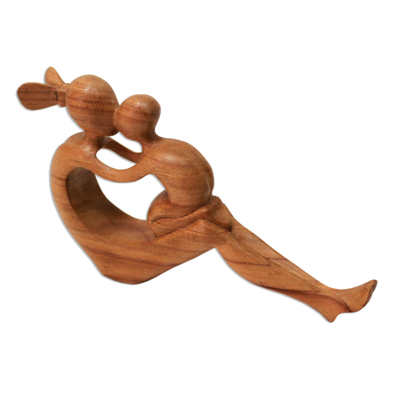 Figurine en bois Her Love Will Never Fade