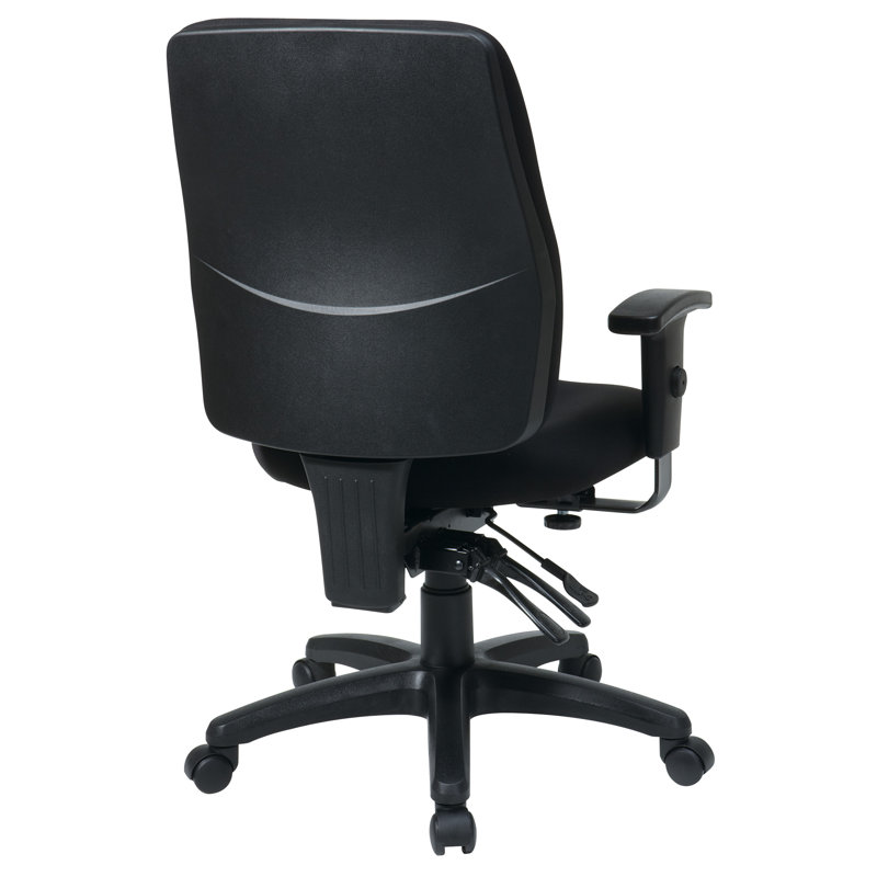 Work Smart Drafting Chair, Icon - Black, Included