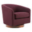 Fauteuil demi-tonneau pivotant Bennett (ensemble de 2)-1037113304